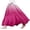 Skirt 325# Hot Pink, variant on Women's Summer Floral Printed Linen Wrap Elastic Waist A Line Boho Beach Flowy Long Maxi Skirts Vacation Holiday Outdoor Daily Wear