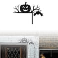 thumbnail image 2 of Eqslft Halloween Door Corner Sign Decoration, Witch Spider Web Bat Pumpkin Wooden for Home Party Right Angle,Fun Halloween Web Seasonal Decoration, 2 of 6
