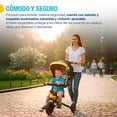 thumbnail image 4 of Triciclo para Niños y Bebé 5 en 1 Plegable con Cinturón de Seguridad, 4 of 9
