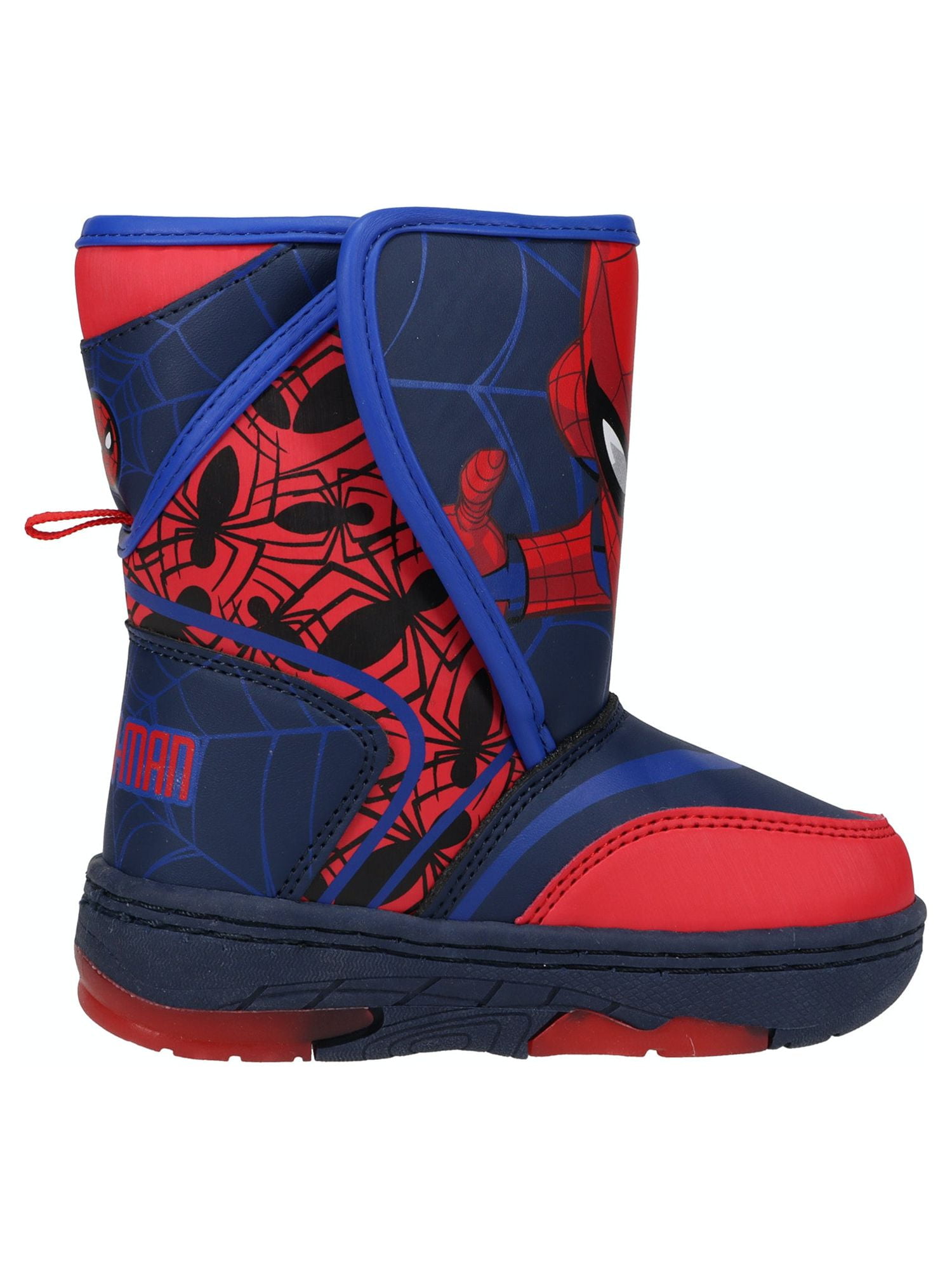 Spiderman snow boots size 11 best sale