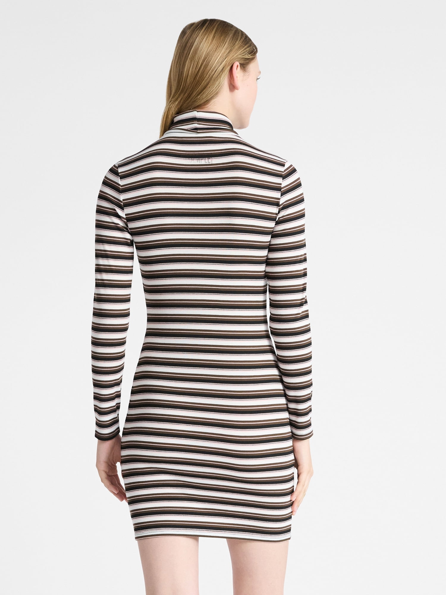 Turtle Neck Mini Dress, Women's - image 2