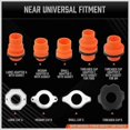 thumbnail image 3 of Radiator Spill Free Funnel Kit Spill Proof Radiator Coolant Filling Funnel Kit Radiator Spill Free Funnel 15pcs Antifreeze, 3 of 5