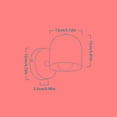 thumbnail image 3 of Modern Macaron Wall Lamp Adjustable LED Light For Bedroom Study And Hotel Rooms Star Projector Light Night Light for Baby Toddler Boy Room Colorful Lights for Bedroom Star Projector for Ceiling for, 3 of 4