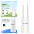 thumbnail image 1 of Enrutador wifi inalámbrico de potencia Amplificador wifi de área AP de 300 Mbps para exteriores con antena omnidireccional de 360 Macarena extensor wifi, 1 of 8