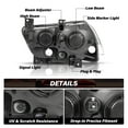 thumbnail image 3 of For 2011-2014 Dodge Charger Headlights Pair Halogen Chrome Headlamps 11-14, 3 of 13