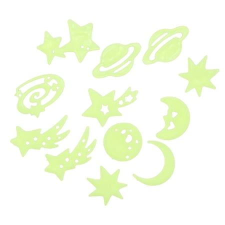 

Ttizzay Glitter Stickers Decoracion De Pared Para Sala Night Glow Romantic Full House Night Light Stickers Star Moon Room Decoration Stickers Ceiling Glow Stickers Bedroom Wall Stickers