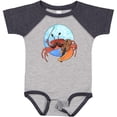 thumbnail image 3 of Inktastic Fun Fiddler Crab with Violin and Mustache Boys or Girls Baby Bodysuit, 3 of 5