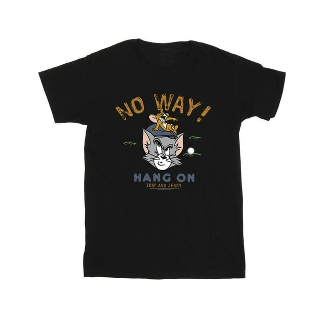 Tom T-Shirt de Golf à Accroche pour Garçons And Jerry