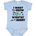 thumbnail image 3 of Inktastic I Want to Grow Up to Be a Scientist Like My Mommy Boys or Girls Baby Bodysuit, 3 of 5