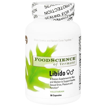 FoodScience of Vermont Libido pour les hommes et les femmes Capsules - 90 Ea