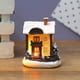 thumbnail image 5 of Navidad Casas De Pueblo Casa De Resina Pueblo Con Luz Edificios De Pueblo Coleccionables Decoración De Adorno De Navidad Vogacara HA043216-03, 5 of 6
