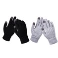 thumbnail image 1 of Guantes de invierno cálidos con dedos completos, guantes de punto, guantes de pantalla táctil para hombres y mujeres, 1 of 5