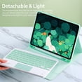 thumbnail image 2 of Estuche para teclado BT desmontable con panel táctil Compatible con ranura para lápiz de carga, 2 of 8