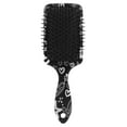 thumbnail image 2 of Colorful Hearts and Stars with Dots on Dark Background Air Cushion Comb Hairbrush Prevent static Snag Tangle for Women Ladies Detaining Separating Shaping Wavy Curly Straight Hair, 2 of 4