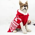thumbnail image 6 of Christmas Pattern Pet Clothes Keep Warmth Knitted Sweater Outfit – Skin-Friendly for Christmas Dogs, 6 of 8