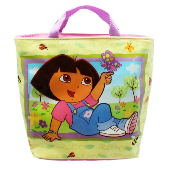Nickelodeon Dora Butterfly zipper Lunch Bag