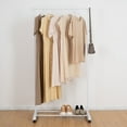 thumbnail image 3 of Mainstays Porte-vêtements simple tige simple, blanc., 3 of 8