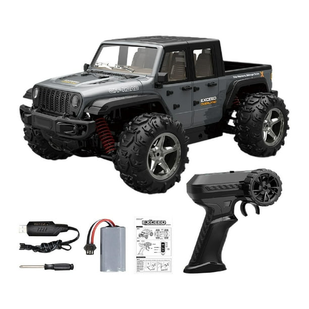Camión Monstruo Nitro RC 'The Beast' 1/10 Escala - 4x4, Listo Para Usar, Gasolina Nitro, Color Rojo