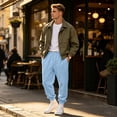 thumbnail image 2 of Wutalume Men's Slim Fit Joggers — Sweatpants with Tapered Leg, Drawstring Waist, Comfortable Lounge Pants for Active Days, 2 of 7