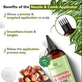 thumbnail image 4 of Botanic Hearth Rosemary & Batana Hair Oil (2 fl oz) | Revitalizing and Strengthening Hair Treatment for Fuller, Healthier-Looking Hair | Paraben Free | Suitable for All Hair Types, 4 of 8