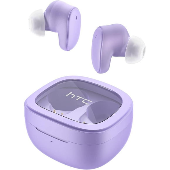 Auriculares Inalámbricos HTC True Wireless 9 Bluetooth 5.3 Morado