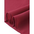 thumbnail image 6 of DARING DIVA Women's Chiffon 3/4 Sleeve Flowy Wedding Guest Dress XL Wine Red, 6 of 6