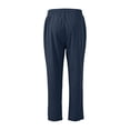 thumbnail image 6 of Domuza Men's Tapered Gym Jogger Pants Lightweight Casual Slim Fit Workout Sweatpants Athletic Joggers with Pockets Navy 3XL, 6 of 6