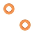 thumbnail image 4 of Sonducket Hand Silicone Round Fitness Hand Trainer Antideslizante Portable Muscle Training Ring, Orange Type2 NO2 Sonducket CBP155274, 4 of 6