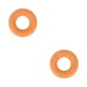 thumbnail image 1 of Soidarity Agarrador de mano Silicona Fitness Entrenador de manos Antideslizante Anillo de entrenamiento muscular portátil Naranja 2piezas, 1 of 6