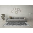thumbnail image 3 of Ahgly Company Indoor Rectangle Abstract Gray Modern Area Rugs, 2' x 4', 3 of 4