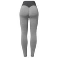thumbnail image 5 of FANNYC Ruched Textured Sports Yoga Workout Gym Fitness For Women Tummy Control High Waist Leggings Pants Butt Lifting Athletic Clothes, 5 of 6