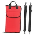 thumbnail image 1 of Bolsa de almacenamiento de mazo de tambor Yuyangstore Estuche de transporte de baquetas de gran capacidad Rojo 24 palos, 1 of 8