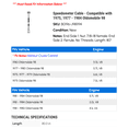 thumbnail image 2 of Speedometer Cable - Compatible with 1975, 1977 - 1984 Oldsmobile 98 1978 1979 1980 1981 1982 1983, 2 of 2