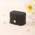 thumbnail image 5 of Casegrace Mini Travel Jewelry Box Proposal Ring Case Women Girls Earrings Holder Organizer PU Leather Portable Ring Box Jewelry Storage Boxes, 5 of 7