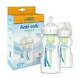 thumbnail image 4 of Dr. Brown's Anti-Colic Options + Wide-Neck Baby Bottle, 9 oz/270 ml, Level 1 Slow Flow, 0m +, 2-Pack, 4 of 20