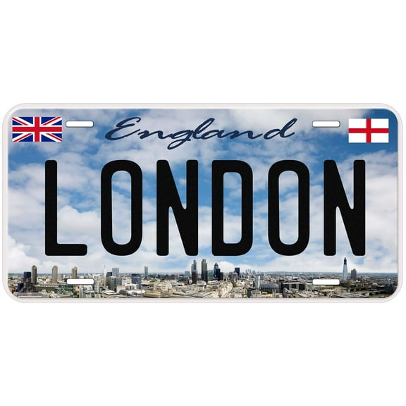 London TAG01 England Novelty Car Auto License Plate