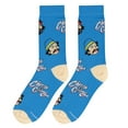 thumbnail image 4 of Crazy Socks, Unisex, Movies, Cheech & Chong, Crew Socks, Novelty Silly Fun Cute, 4 of 5