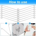 thumbnail image 3 of Recessed Lighting Spring Clips Metal Light Spring Clips for Lighting Accessories, 3 of 6