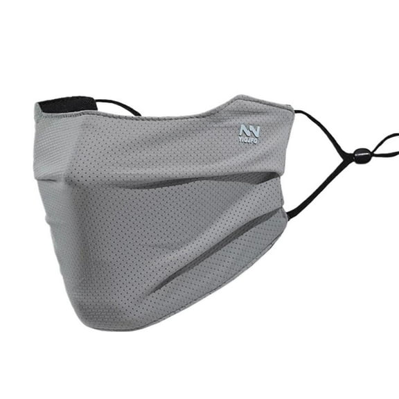 DHliIQQ Breathable Sun Protection Face Mask Washable Sunscreen Mask Running Riding