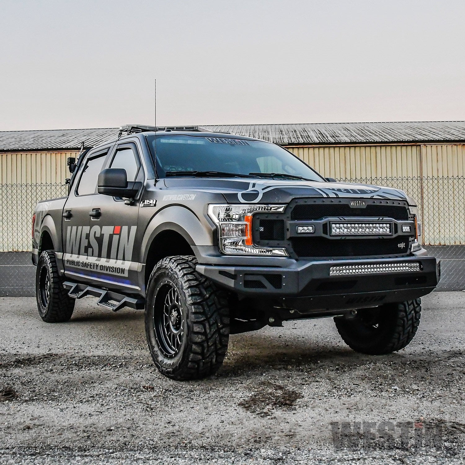 Westin Automotive - 58-41065 - 18-20 F150 TEXTURED BLACK PRO-MOD FRONT BUMPER - 707742092521 Fits select: 2019 FORD F150 SUPERCREW, 2018 FORD F150