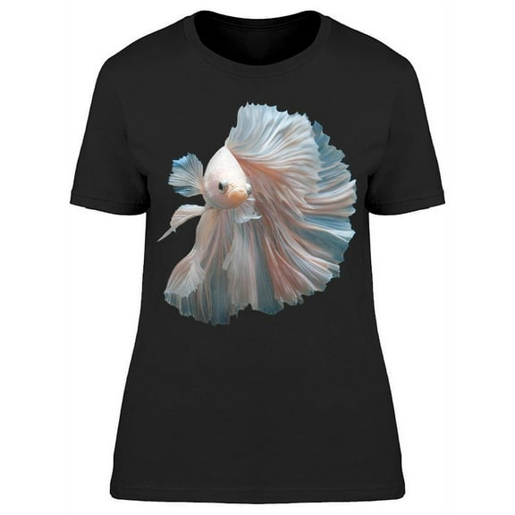 Graceful Movement Pearl Betta T-Shirt Women -Image by Shutterstock, Female Small