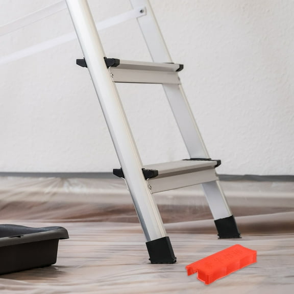 LIFKOME Universal Ladder Feet Safety Pads Plastic Ladder Topper Guard Nonslip Ladder Protector Feet Caps for Work and Commercial Use