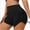 Black, variant on Workout Shorts Sets for Women, High Waisted Gym Butt Lifting Scrunch Butt Seamless Shorts (Purple,L)