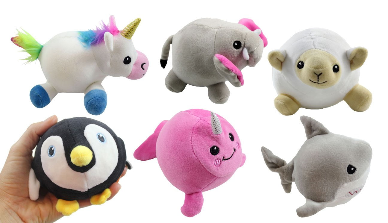 2019 Wholesale Squishamals Animal Pet Plush toys Kids Stress Reliever Best Gifts 