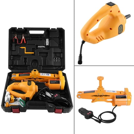 3 Ton 12V Automatic Electric Car Lifting Jack SUV Emergency Equipment Impact Wrench with Controller