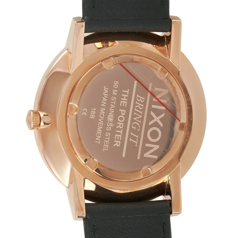 Nixon porter hotsell gold black