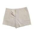 thumbnail image 3 of Vineyard Vines Women's White Cap Shorts Everyday Solid Pockets (S01), 3 of 12