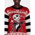 thumbnail image 4 of Nightmare Before Christmas Women’s Jack Skellington Sweater, Midweight, Sizes XXS-XXL, 4 of 5