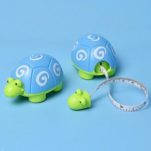 Hilingoto Turtle Measuring Tape, Roll Tape Measure Measuring Tape Body Accurate Tape Tape Body Measure Tape Chest Thigh Tape Ruler Tape Household Body Ruler Turtle Plastic Multifunction