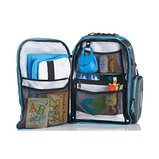 Okkatots Travel Baby Depot Backpack Bag Grey